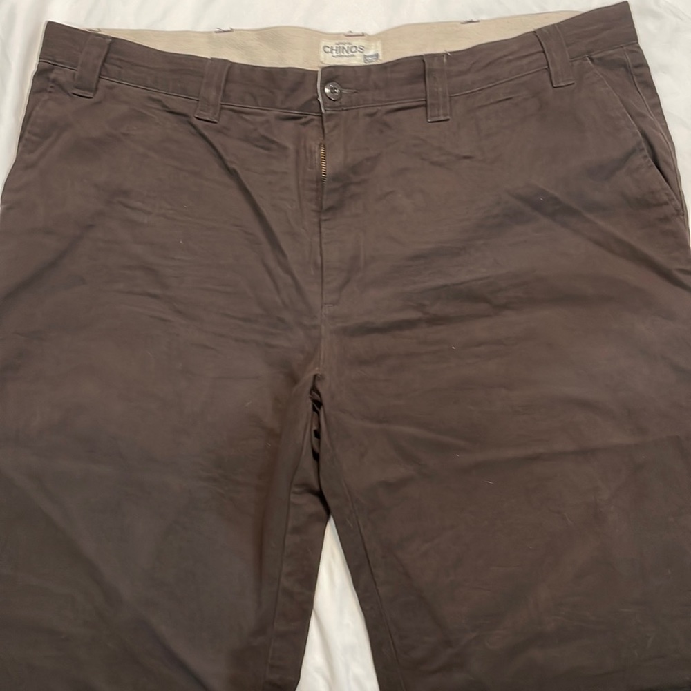 Men's Denver Hay's Chino Size 46 Pants Dark Brown